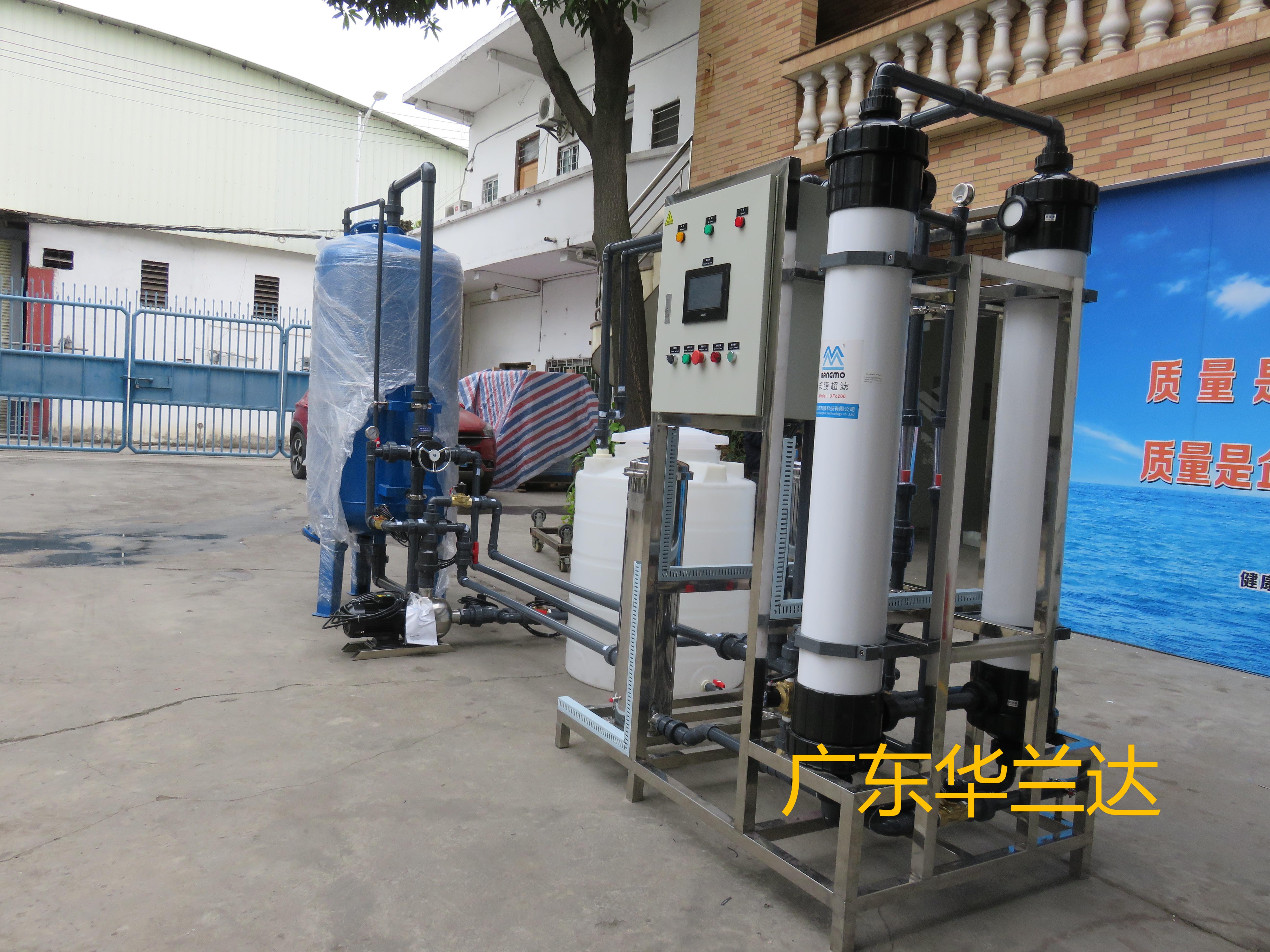 广州聚龙山矿泉水厂安装完成