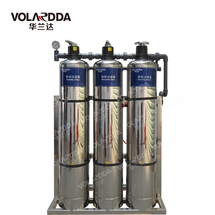 广东华兰达1吨不锈钢小型全屋净水分管供水设备